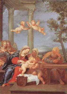 Albani  Francesco Sacra Famiglia (mk08) oil painting image
